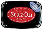 דיו יבש - Stazon- Cherry Pink